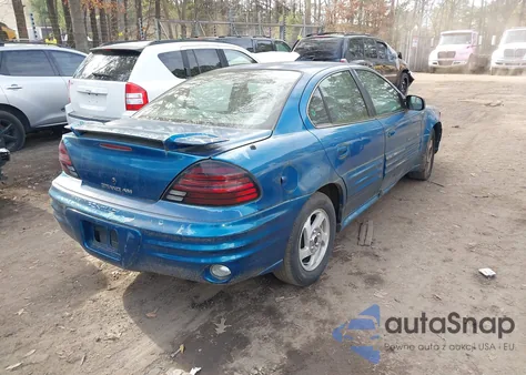 2000 Pontiac Grand Am Se1 z USA, uszkodzony, nr VIN 1G2NF52E1YM780383